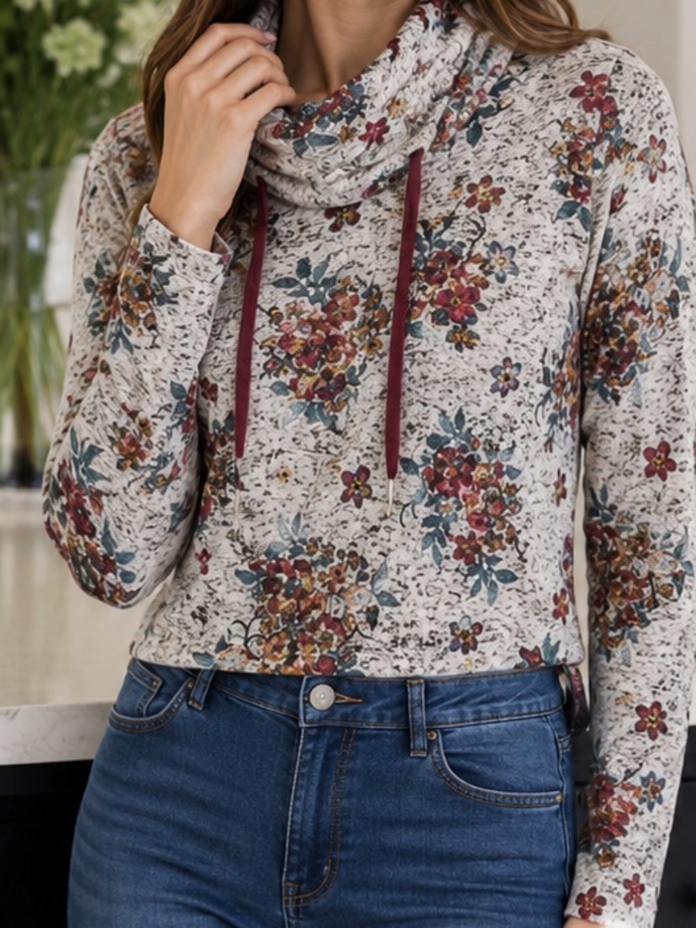 Crop top sweater